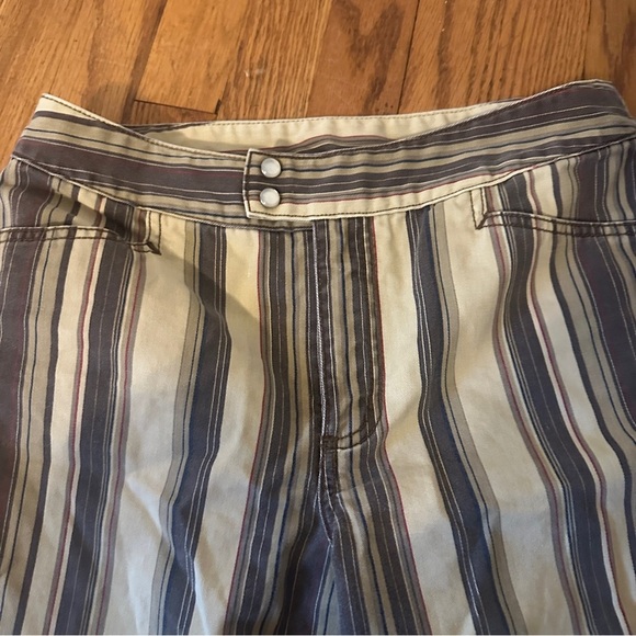 Vintage Low Rise Striped Bell Bottom 
Jeans by Newport News Jeanology size 8 - Picture 9 of 10